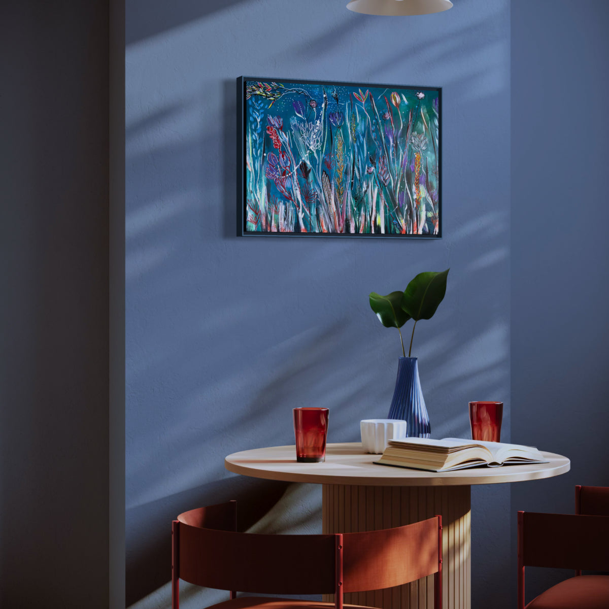 Water Garden Drift Canvas Print