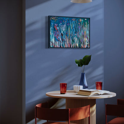 Water Garden Drift Canvas Print