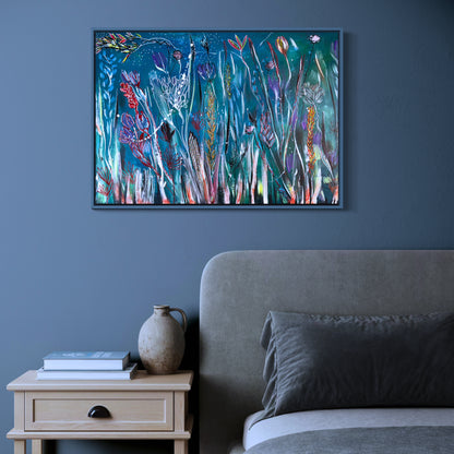 Water Garden Drift Canvas Print