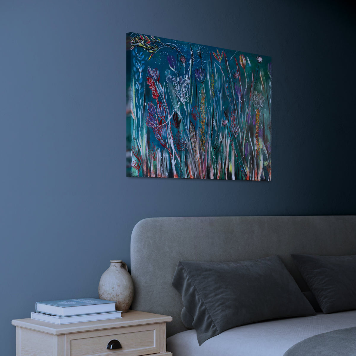 Water Garden Drift Canvas Print