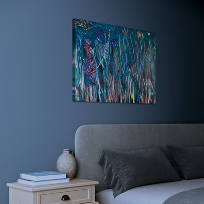 Water Garden Drift Canvas Print